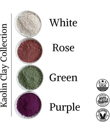 Pink Clay Powder 12 oz - Pure Rose Kaolin Clay for Face Masks and DIY Beauty Products - Buy Online on GoSupps.com