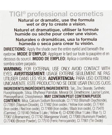 TIGI Cosmetics High Density Vanilla Matte Eyeshadow - 0.13 oz - Buy Online on GoSupps.com