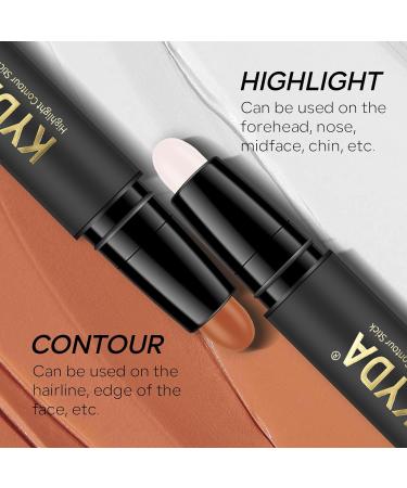 KYDA 6 Colors Contour Stick 2 in 1 Body & Face Highlighter Set - 3 Pcs - Buy Online on GoSupps.com