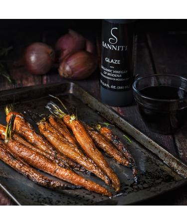 Sanniti Italian Balsamic Vinegar Glaze 12.9 oz - Pack of 2 | Premium Quality Condiment - Buy Online on GoSupps.com