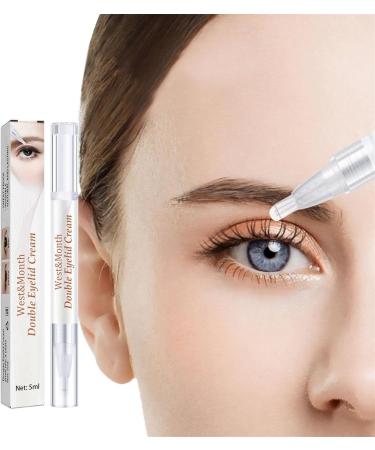 Double Eyelid Cream | Eyelid Lift Glue Invisible Double-Fold Eyelid for Single Eyelid Long-Term Adhesion Transparent Littryee - Buy Online on GoSupps.com