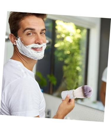 Buy Hemoton Mens Hair Shaving Brush | Stainless Steel Beard & Shaving Brush for Perfect Grooming - Buy Online on GoSupps.com