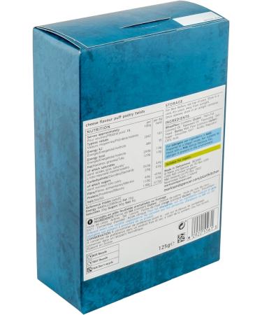 M&S Marks & Spencer Vegan Plant Kitchen Cheese Flavour Twists Flaky Puff Pastry Made in Switzerland 375g (3 x 125g) - Buy Online on GoSupps.com