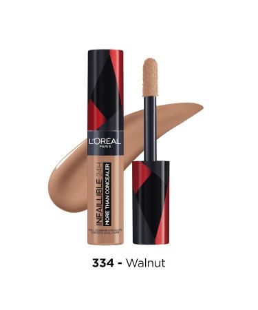 L'Oral Paris Infaillible Concealer 334 Walnut - 11ml | Long-Lasting Coverage & Refreshing Finish | Shop Internationally - Buy Online on GoSupps.com