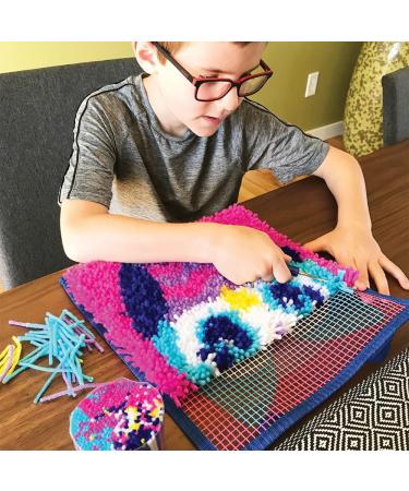 LatchKits Mini-Rug Sewing Kit - Owl Classic Latch Hook Craft Kit - Buy Online on GoSupps.com