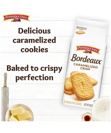 Pepperidge Farm Bordeaux Caramelized Crisp Cookies 6.75 Oz - Irresistible Treats (1 Pack) - Buy Online on GoSupps.com