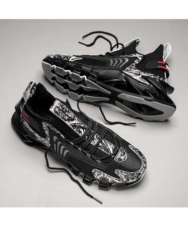 Sneakers Shoes for Men Running - Black - 8 - Buy Online on GoSupps.com