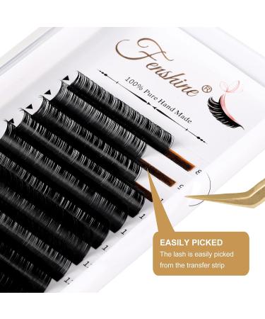 Fenshine Single Volume Eyelashes - Soft Classic Matt Black Extensions (Mix 8-15mm 0.15 D Curl) - Professional Eyelash Extension Accessories for Stunning Looks - Buy Online on GoSupps.com