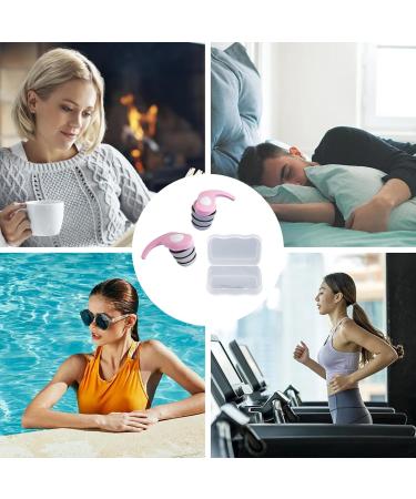 Reusable Ear Plugs For Sleeping Noise Cancelling Loop Quiet Earplugs For Sleeping Silicone Ear Plug Soft Earplug For Work Study Library swimming Concert - Buy Online on GoSupps.com