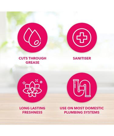 Fabulosa Odour Removing Strong Sink & Drain Unblocker Cleaner and Freshener Cuts Through Grease Dirt and Soap Scum 1L 6 Pack Fresh Breeze Fresh Breeze 1 l (Pack of 6) - Buy Online on GoSupps.com