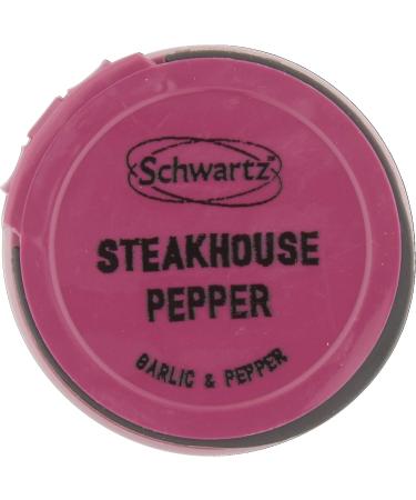 Schwartz Garlic & Pepper Steakhouse Pepper Seasoning 58g - Enhance Flavor and Aroma - Buy Online on GoSupps.com
