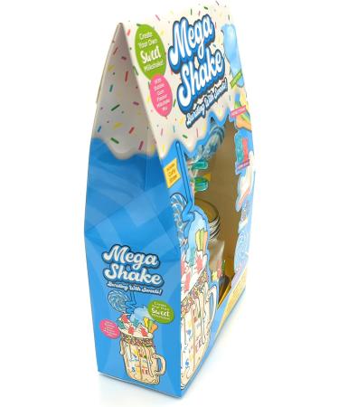 Make Your Own Magical Mega Milkshake Mix With Candy Floss Icing Sprinkles Gummy Bears Whirl Pop And Sherbet Straws Includes Decorated Mason Jar - Mothers Day Gifts - Christmas Sweets - Bubblegum - Buy Online on GoSupps.com
