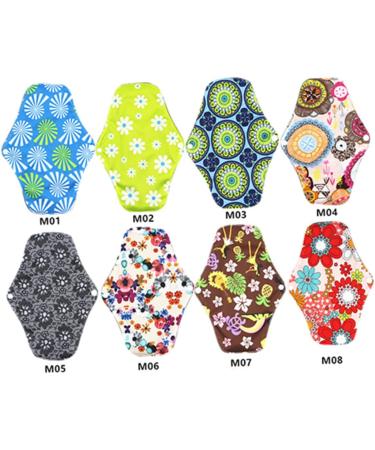 Toyvian Napkin Menstrual Pads Period Pad Portable Towel Cloth Menstrual Pads Washable Towel Pregnant Woman Cloth Pad Warp Pad Aunt Towel Mother Mama Pads M11 1 Count (Pack of 1) - Buy Online on GoSupps.com
