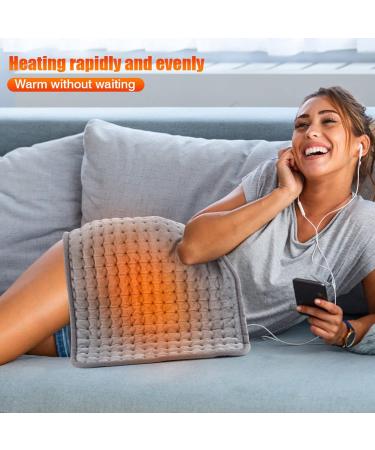 Buy Crystal Velvet Heating Cushion - Large 60x30 cm Electric Heating Pillows for Comfort & Sleep | Fast Heating & Excellent Heat Retention - Perfect for Home Use (EU) - Buy Online on GoSupps.com