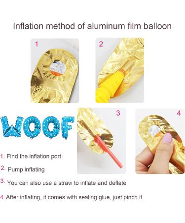 Dog Birthday Party Accessories: Bandana Hat Set Happy Birthday Banner & Paw Print Balloons for Pet Girls - Buy Online on GoSupps.com