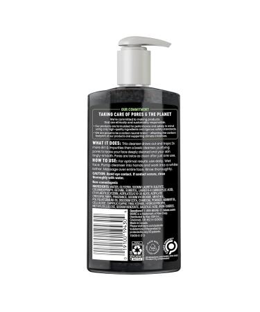 Bior Deep Pore Charcoal Cleanser - Oily Skin Makeup Removal 6.77 Oz (Pack of 12) - Unscented International Shipping - Buy Online on GoSupps.com