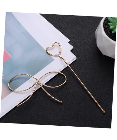 minkissy Hair Claw Clips for Women Wedding Hair Clip Hair Barrettes for Girls Brides Hair Hollow- Out Hair Stick Girls Hair Barrettes Hollow-out Hair Stick Hollow-out Hairpin Bow Tie Miss - Buy Online on GoSupps.com