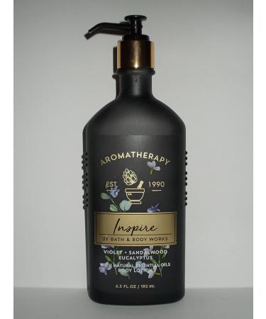 Bath and Body Works Aromatherapy Inspire Lotion - 6.5 oz Black Bottle - Buy Online on GoSupps.com