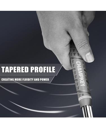 Champkey Wrap-Y Rubber Golf Grips 13 Pack - All Weather Performance Midsize Gray Grips - Buy Online on GoSupps.com