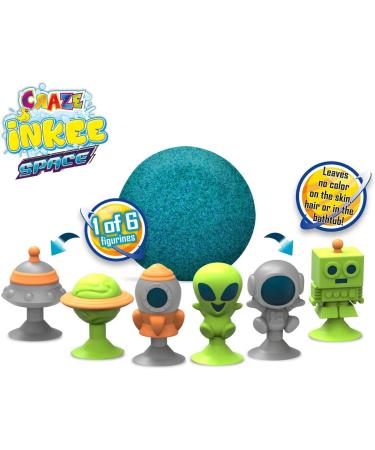 INKEE SURPRISE Bath Bombs - Pack of 3 Children's Bath Bombs with Fragrance & Space Toy Figures | Fun Bath Time Experience - Buy Online on GoSupps.com