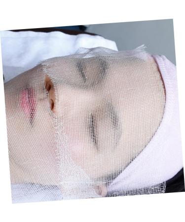 Masque de Beaut Jetable 100 Pcs Taille Standard en Coton pour Salon de Beaut Soin du Visage Usage Professionnel - Buy Online on GoSupps.com