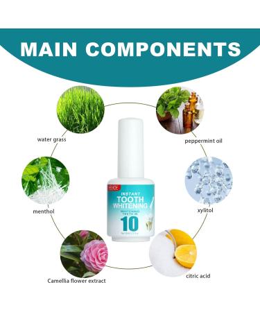 Uptight White Instant Whitening Tooth Paint for Stain Removal - 1PCS - Buy Online on GoSupps.com