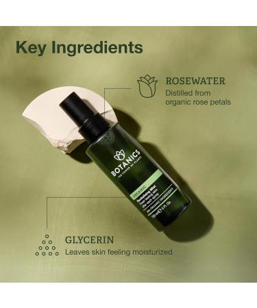 Botanics Hydrating Face Mist - Revitalizing Rose Water Spray for Face - Helps Skin Feel Smooth & Moisturized - Made with 98% Organic Ingredients - Vegan & Cruelty-Free Skin Care Spray (5 Fl Oz) - Buy Online on GoSupps.com