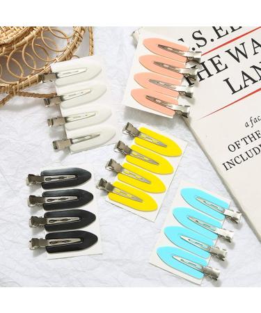 Herbests 20-Piece Seamless Hair Clips | No Bending Hair Pin Curls for Girls & Women | Stylish Makeup Accessories - Buy Online on GoSupps.com
