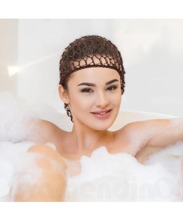 3 Pack Framedino Mesh Hair Net Crochet Snood Caps for Women - Stylish Sleepwear - Buy Online on GoSupps.com