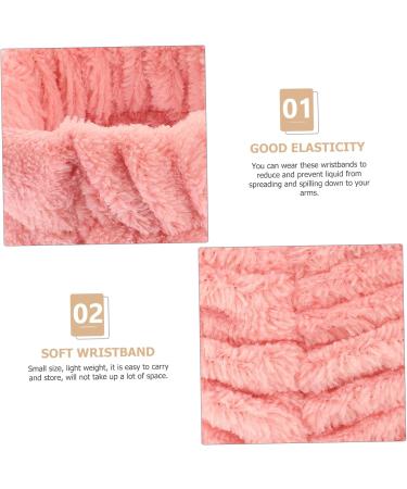 8pi ces De Poignet Flanelle Pour Lavage Visage Accessoires Et Absorbants Pour Maquillage Sport - Buy Online on GoSupps.com