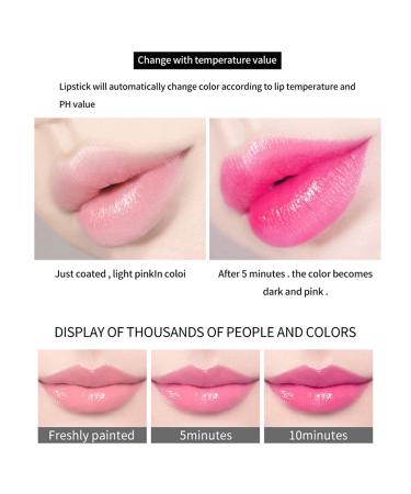 Petansy 3 Colors Jelly Flower Lipstick Set - Waterproof and Durable Lip Makeup - Gift Box Included (3 Pcs) - Buy Online on GoSupps.com