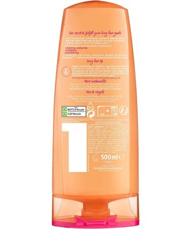 L'Oreal Paris Elvive Dream Lengths Conditioner with Castor Oil 500ml - Nourishing Treatment for Long Damaged Hair - Buy Online on GoSupps.com
