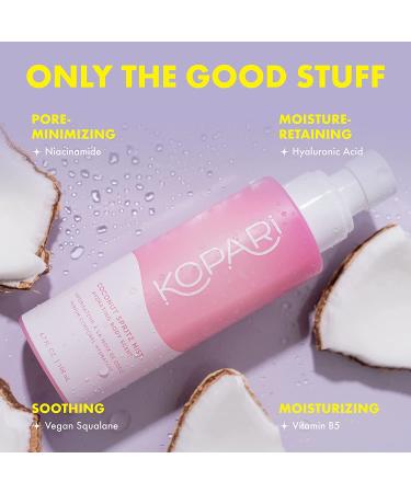 Kopari Coconut Spritz Mist - Hydrating Scented Body Spray with 100% Organic Coconut Oil - Buy Online on GoSupps.com