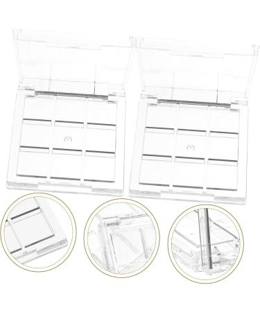  Beavorty Beavorty Refillable Lipstick Tray Blush Box Compact Eyeshadow Holder for Women - Buy Online on GoSupps.com