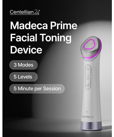 Centellian 24 Madeca Prime Facial Toning Device - 3-in-1 Microcurrent Glowing Skin Premium Korean Skincare Ultra Light for Better Absorption - Buy Online on GoSupps.com