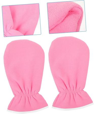 Housoutil 3 Pairs Exfoliating Hand Mask Hydrating Gloves Gel Hand Gloves Heat Preservation Gloves Essential Oil Gloves Womens Glives Spa Glove Body Polyester Pink Hand Cream - Buy Online on GoSupps.com