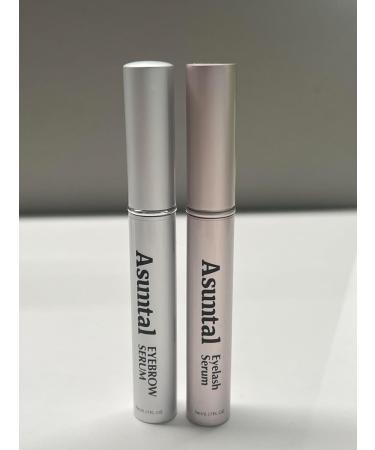 Lash Serum & Eyebrow Serum Kit Natural Formula Eyelash Growth Promotes Longer Thicker & Fuller Lashes & Brows Vegan Cruelty-Free For Sensitive Eyes (2 Pack 10ml) - Buy Online on GoSupps.com