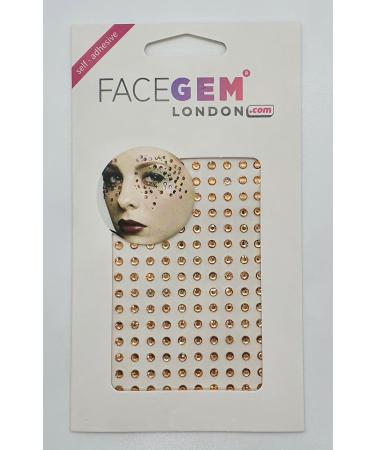 150 PCS GOLD Face Gems Adhesive Glitter Jewel Tattoo Sticker Festival Rave Party Body Make Up - Z1KAZ08GOL