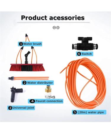 Water Fed Window Cleaning Pole Water Fed Telescopic Brush/Extendable Cleaner Conservatory Roof Suitable For Photovoltaic Panel Cleaningtrucks Windows (Color : 50cm Size : 9m) - Buy Online on GoSupps.com