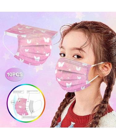 50pc Kids Disposable_Mask 3 Ply Kids Face_Masks for Protection Anti Dust Face Mouth Filter Tools for Children School - Buy Online on GoSupps.com