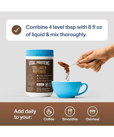 Vital Proteins Collagen Peptides collagen peptides chocolate 383 g - Buy Online on GoSupps.com