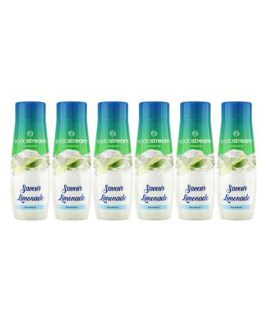 SodaStream Lemonade Concentrate for Sparkling Water and Soda Machine | Prepare Up to 9 Litres of Lemonade in Seconds, 440ml (Pack of 6)