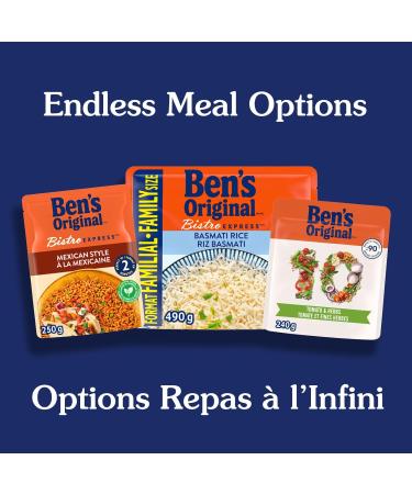 BEN'S ORIGINAL 10 Medley Tomato & Herb Whole Grain Barley and Brown Rice Side Dish 240g Pouch Tomato & Herb 240g - Buy Online on GoSupps.com