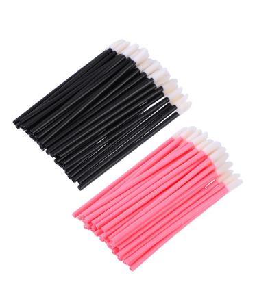 200pcs Cotton Swab Makeup Accessories Makeup Lip Brush Lipstick Brush Makeup Supplies Makeup Tool Practical Lip Brush Lip Gloss Applicator Tools Makeup Brush Plastic Lip Brush