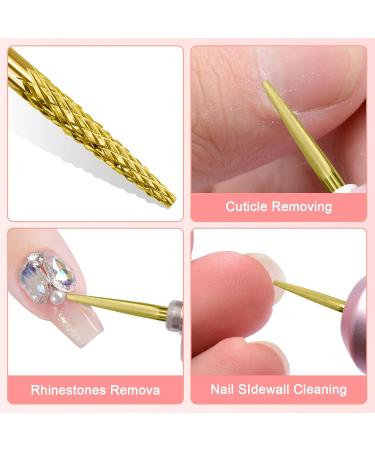 CGBE Nail Miller Attachments | Wolframcarbid Bits for Nail Care | 3/32 Medium Grain Milling Cutter for Skin Removal - Buy Online on GoSupps.com