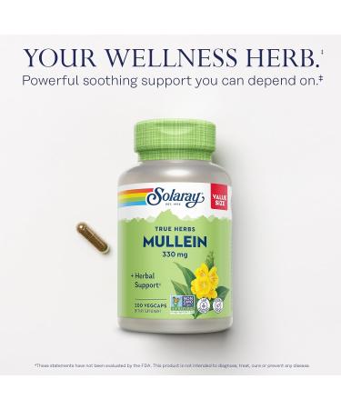 SOLARAY Oil of Oregano Softgels 150 mg and Mullein Leaf 330 mg - Wellness Support Bundle - Oregano Oil and Mullein Capsules for Overall Health Support - Vegan 60-Day Guarantee 120ct/180ct - Buy Online on GoSupps.com