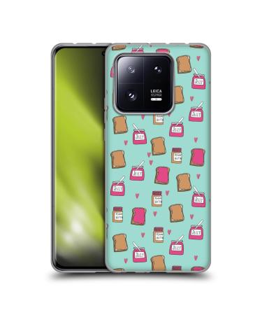 Head Case Designs Officially Licensed Andrea Lauren Design Peanut Butter And Jelly Food Pattern Soft Gel Case Compatible With Xiaomi 13 Pro 5G Xiaomi 13 Pro 5G Peanut Butter And Jelly