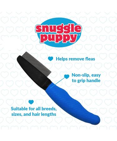 Snuggle Puppy Grooming Flea Comb for Dogs - Effective Flea Removal for Pets - Buy Online on GoSupps.com