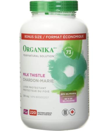 Organika Blood Sugar Control Bonus Size- Chromium and Bitter Melon 150 vcaps & Milk Thistle 250 Mg Bonus Size 220 count- Liver Protectant From Silymarin Seed- 220vcaps Blood Sugar Control + Milk Thistle - Buy Online on GoSupps.com