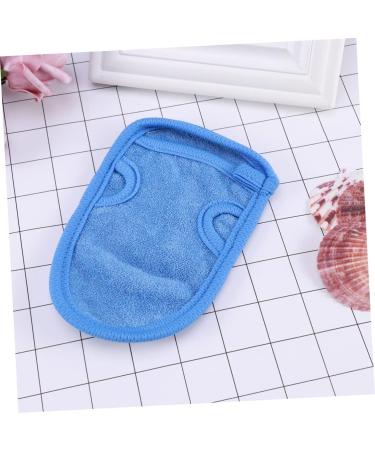 4pcs Healeved Baby Mitts & Infant Sponge Set - Blue Bath Towel & Shower Glove - Buy Online on GoSupps.com